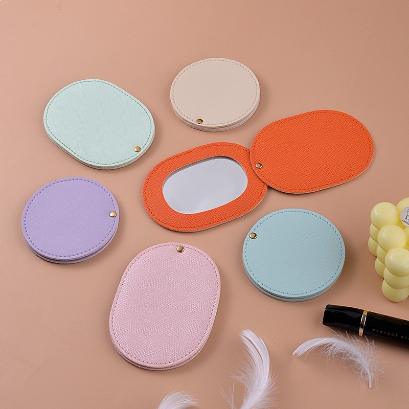 Makeup Mirror Manufacturer - Custom Round Luxury Pocket Mirror