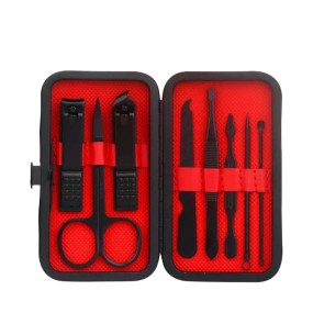 Pedicure Kit Factory - OEM 8 in 1 Stainless Steel Nail Tools