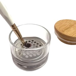 美甲清洗杯生产商-可定制玻璃水晶过滤杯