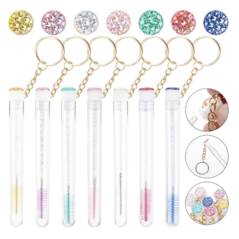Eyelash Brush Factory - OEM Keychain Transposable Spoolie