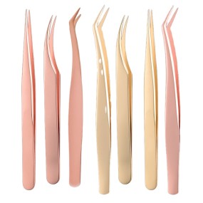 Eyelash Curler Factory - OEM 430 Stainless Steel Gold Applicator