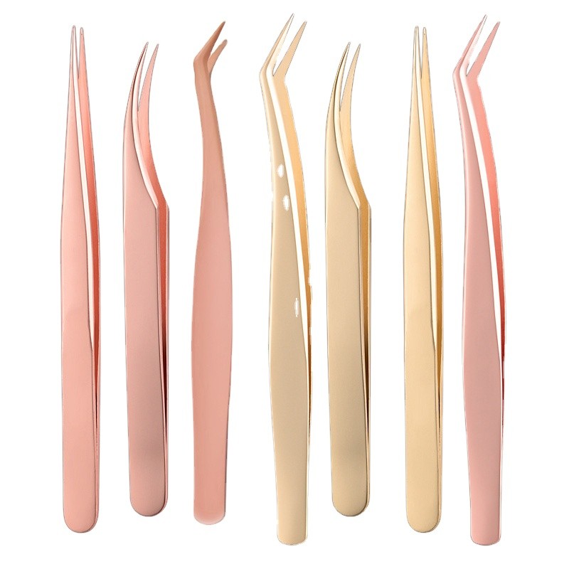 Eyelash Curler Factory - OEM 430 Stainless Steel Gold Applicator