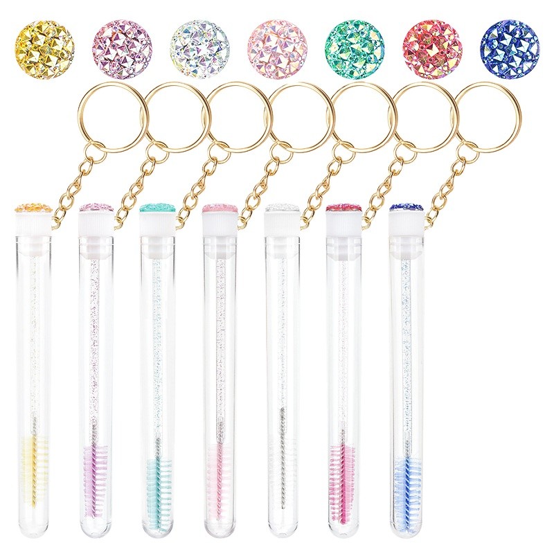 Lash Cleaning Brush Factory - OEM Diamond Clear Crystal Wand