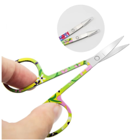 Eyebrow Scissors Factory - OEM Colorful Paint Handle Scissors
