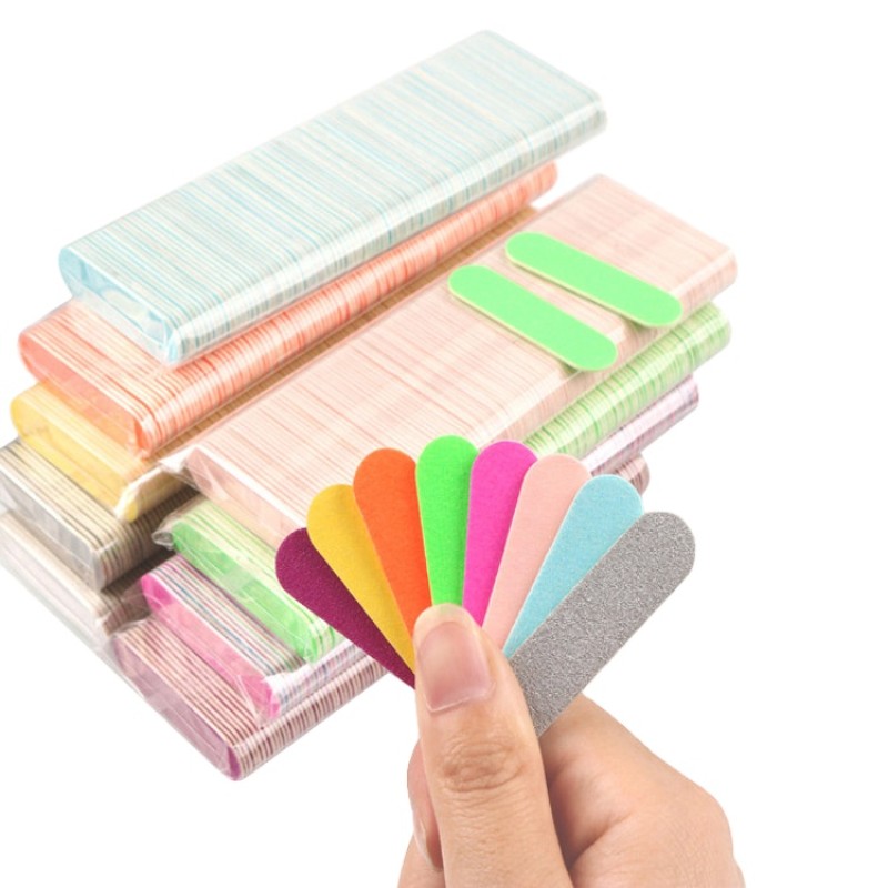 Nail File Set Supplier - Bulk 100 Pieces Wood Chip Grinding