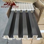 PVC Wall Panels Factory - Modern Grooved Wood Pattern 168*22mm 3D