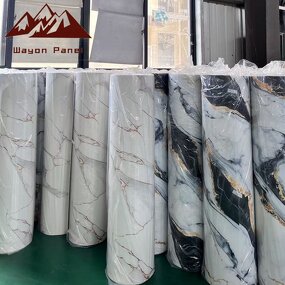 Wall Panels Supplier - Vinyl 3d Marble Ceiling Luxury Stickers Home Decor