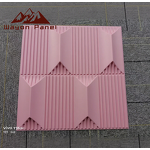 PVC Wall Panels Factory - Modern Interior PVC 3D Diamond Waterproof WPC