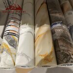 Wallpaper Manufacturer - Hot-selling Black PVC Self-adhesive Geometric Waterproof