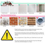 Wall Stickers Manufacturer - Modern 30cm X 30cm Waterproof Fireproof Stripes