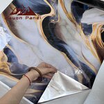 PVC Sticker Manufacturer - Marble Self-Adhesive Waterproof Fireproof Geometric