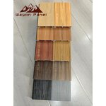 WPC Wall Panels Factory - Durable Outdoor Grille Waterproof Fireproof Texture