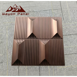 PVC Wall Panels Supplier - Luxury 3D High Quality Geometric Water Fireproof