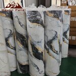 Wallpaper Factory - 3d New High Gloss Gold Bathroom Bedroom Self-adhesive