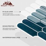 Wall Stickers Manufacturer - Modern 30cm X 30cm Waterproof Fireproof Stripes