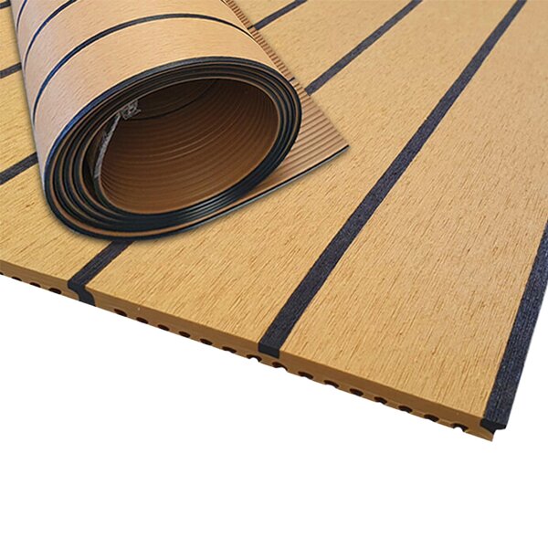 Boat Deck Mat Supplier - Modern Non-Slip UV Resistant PVC Synthetic Teak