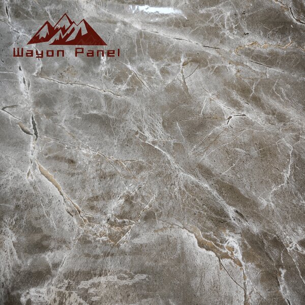 Wallpaper Manufacturer - Modern Grey Self-Adhesive PVC Waterproof Removable Bathroom