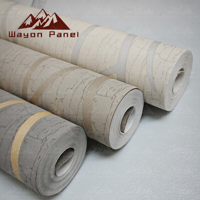 Wallpaper Supplier - Bespoke Premium Textured Gold 3D Embossed Symmetric