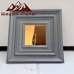 PVC Wall Panels Manufacturer - Luxury Gold Mirror-Polished 3D Modern Design