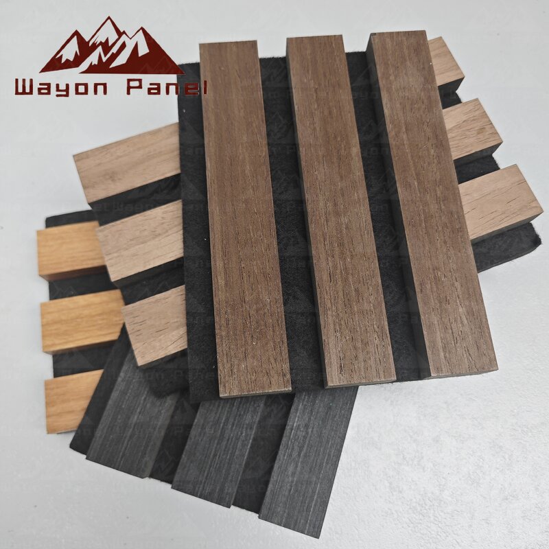 Acoustic Panels Manufacturer - Modern 600*2400mm Waterproof 3D Noise-Isolating