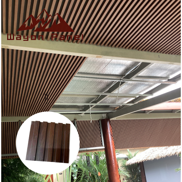 WPC Wall Panels Manufacturer - Modern Fluted 3D Wood Alternative Outdoor