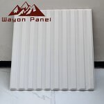 PVC Wall Panels Factory - Luxury White Industrial Geometry 3D Brick Waterproof