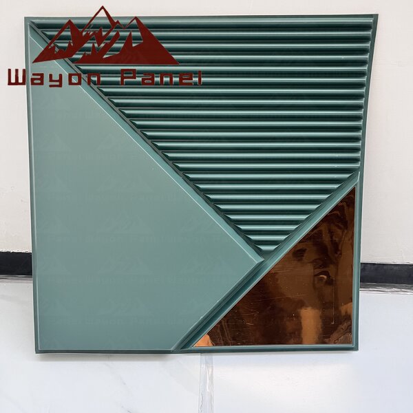 PVC Wall Panels Factory - Luxury White Industrial Geometry 3D Brick Waterproof