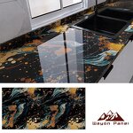 PVC Sticker Manufacturer - Marble Self-Adhesive Waterproof Fireproof Geometric