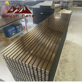 Wall Paneling Factory - Wooden Slat Best Quality Hotel Interiors 3D Model