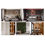 WPC Panels Manufacturer - 3D Geometric PVC Marble Finish Interior