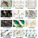 Wall Paper Supplier - Modern 60cm Marble Self-Adhesive High-Gloss Bathroom