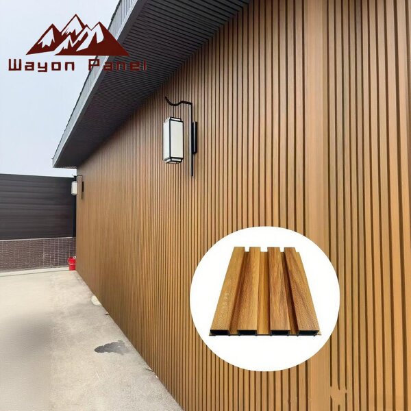 WPC Wall Boards Manufacturer - Co-Extruded Outdoor Courtyard Warehouse