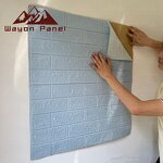 Wallpaper Manufacturer - 3D Foam Waterproof Wallpaper Wall Covering