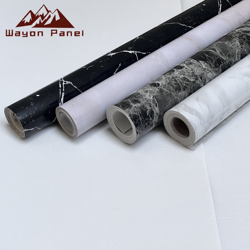 Wallpaper Supplier - Modern Self-Adhesive Marble PVC Film Waterproof Kitchen