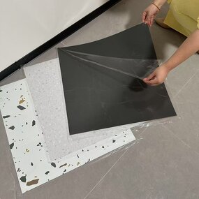 PVC Flooring Supplier - 600*600mm Self-Adhesive Marble Waterproof Wear