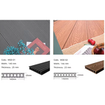 Decking Board Supplier - Outdoor Walnut 18mm Thick Durable Anti-Corrosive Click
