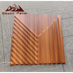 PVC Wall Panels Factory - Luxury Modern 3D Geometric Waterproof Fireproof TV