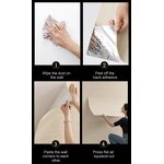 Wallpaper Supplier - Waterproof Self-Adhesive Textured Vinyl Decor Film