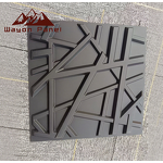 PVC Wall Panels Factory - Luxury Modern 3D Geometric Waterproof Fireproof TV