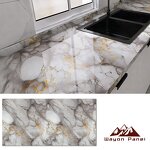 PVC Sticker Manufacturer - Marble Self-Adhesive Waterproof Fireproof Geometric