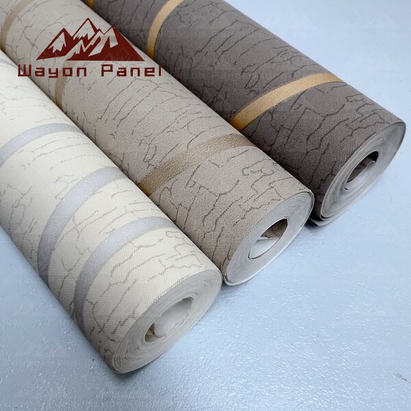 Wallpaper Supplier - Best-selling Modern 3D Non-woven Wholesale Striped