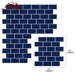 Wallpaper Factory - High Quality Self-Adhesive 3D Mosaic 30*30cm Damask Waterproof