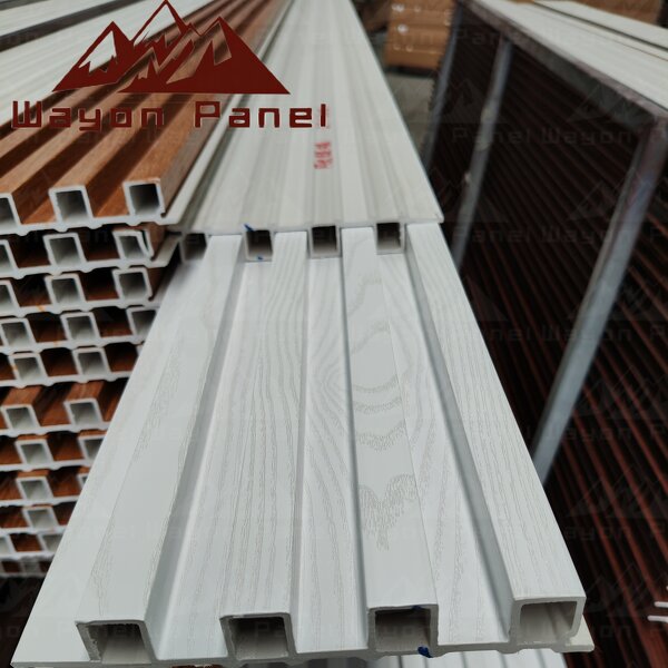 WPC Panels Manufacturer - 3D Geometric PVC Marble Finish Interior