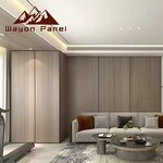 WPC Boards Manufacturer - Waterproof Wood Veneer Carbon Crystal Background