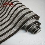 Wallpaper Manufacturer - Hot Selling Design Wood PVC Stripe Self-adhesive Foil