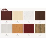 Wallpaper Manufacturer - Self-Adhesive PVC 45cm Striped 3D Embossed Waterproof