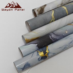 Wallpaper Factory - Best-Selling 3D PVC Marble Fireproof Waterproof Bedroom