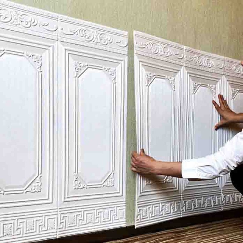 Wall Stickers Supplier - 70*70cm Self-Adhesive PVC Geometric Waterproof