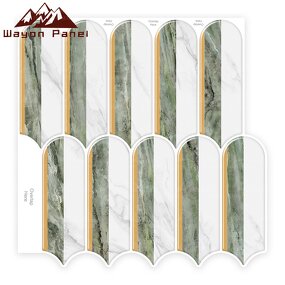 Wall Stickers Manufacturer - Modern 30cm X 30cm Waterproof Fireproof Stripes