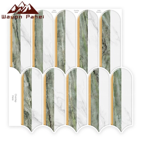 Wall Stickers Manufacturer - Modern 30cm X 30cm Waterproof Fireproof Stripes